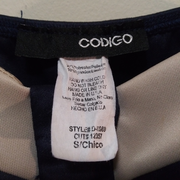 ColorBlock Mini Dress - Picture 2 of 4